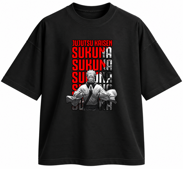 تیشرت انیمه طرح جوجوتسو کایسن سوکونا Jujutsu Kaisen طرح Sukuna