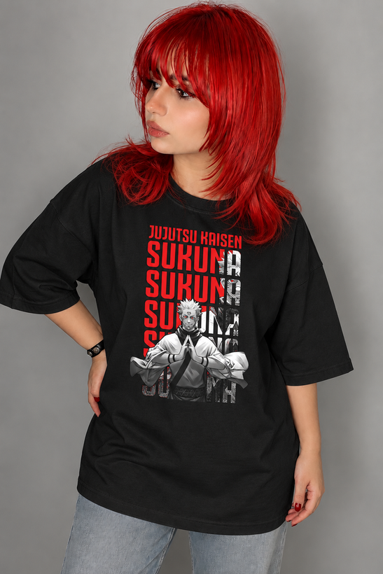 تیشرت انیمه طرح جوجوتسو کایسن سوکونا Jujutsu Kaisen طرح Sukuna