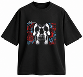 تیشرت بند Deftones طرح Skull Roses