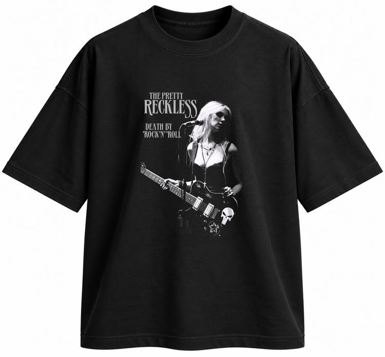 تیشرت بند The Pretty Reckless طرح Death by Rock ’n’ Roll