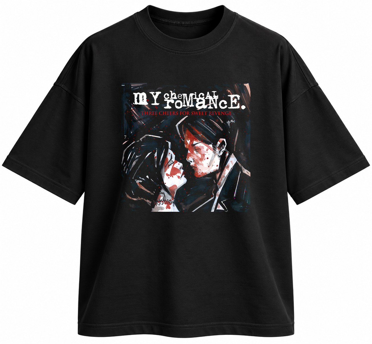 تیشرت بند My Chemical Romance طرح Three Cheers for Sweet Revenge