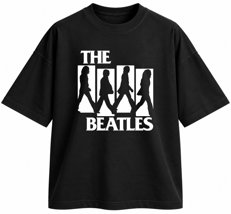 تیشرت بند The Beatles طرح Abbey Road Silhouette