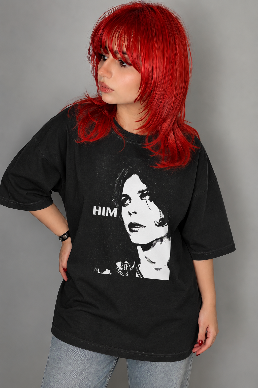 تیشرت بند HIM طرح Ville Valo