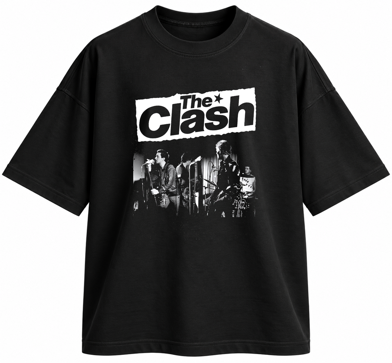 تیشرت بند The Clash طرح Band Photo