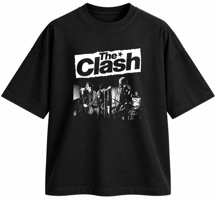 تیشرت بند The Clash طرح Band Photo