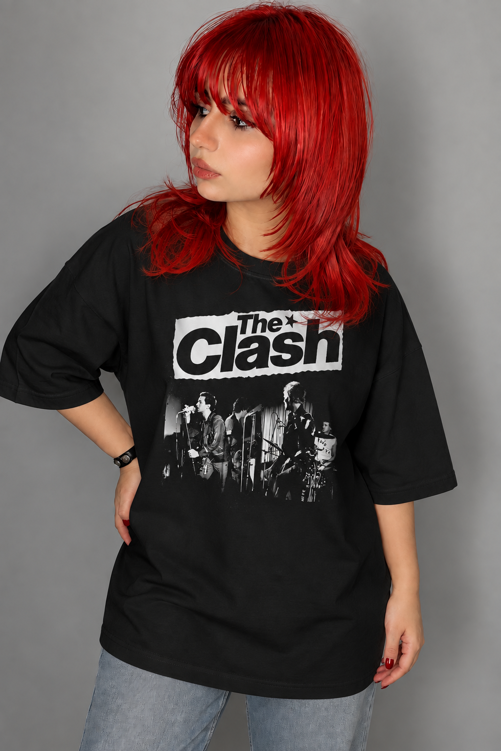 تیشرت بند The Clash طرح Band Photo