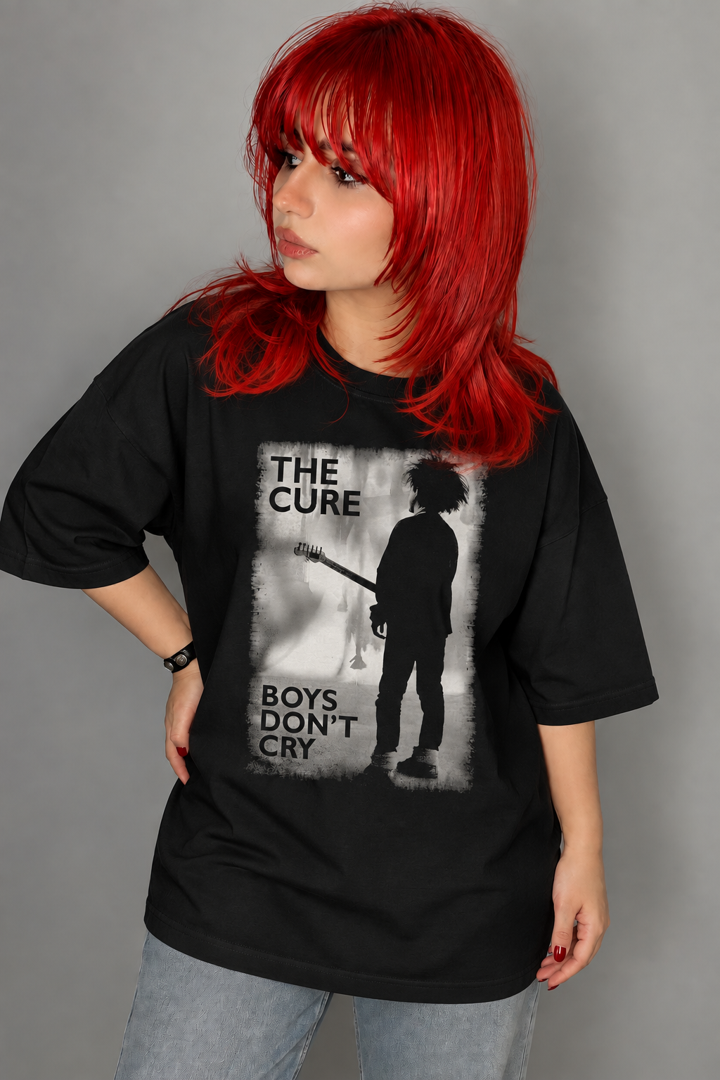 تیشرت بند The Cure طرح Boys Don't Cry