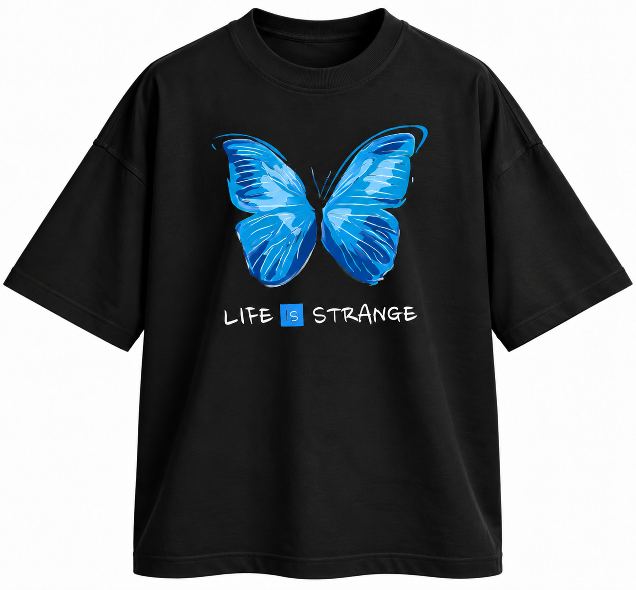 تیشرت گیم Life Is Strange طرح Blue Butterfly