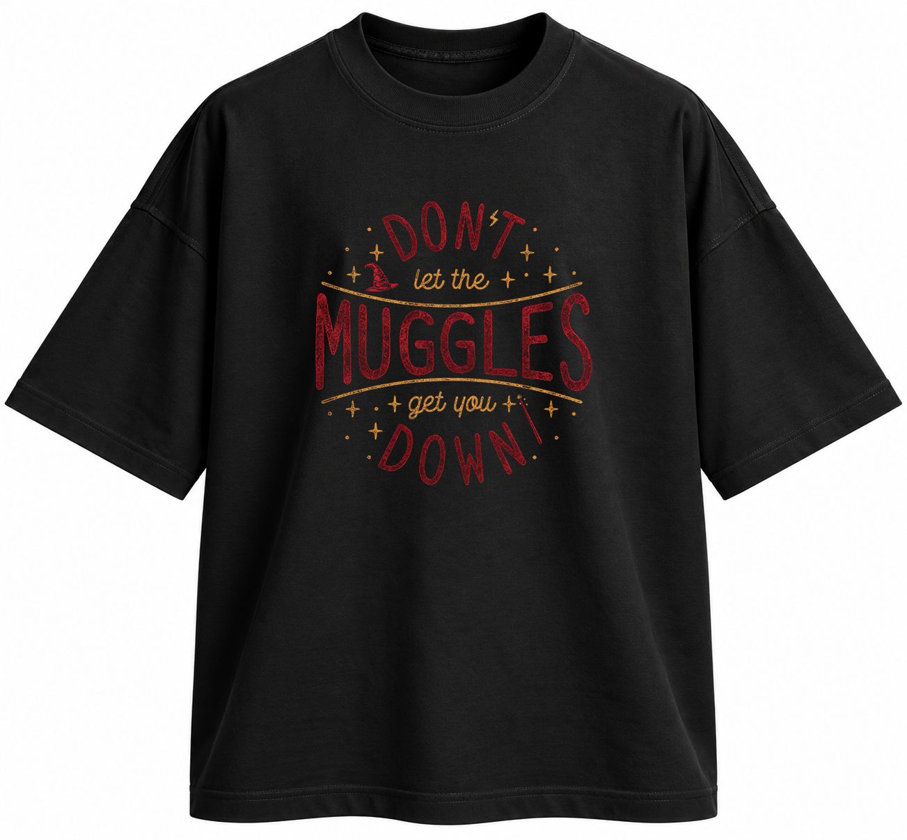 تیشرت هری پاتر Harry Potter طرح Don't Let the Muggles Get You Down