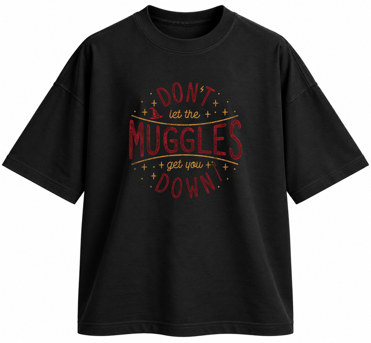 تیشرت هری پاتر Harry Potter طرح Don't Let the Muggles Get You Down