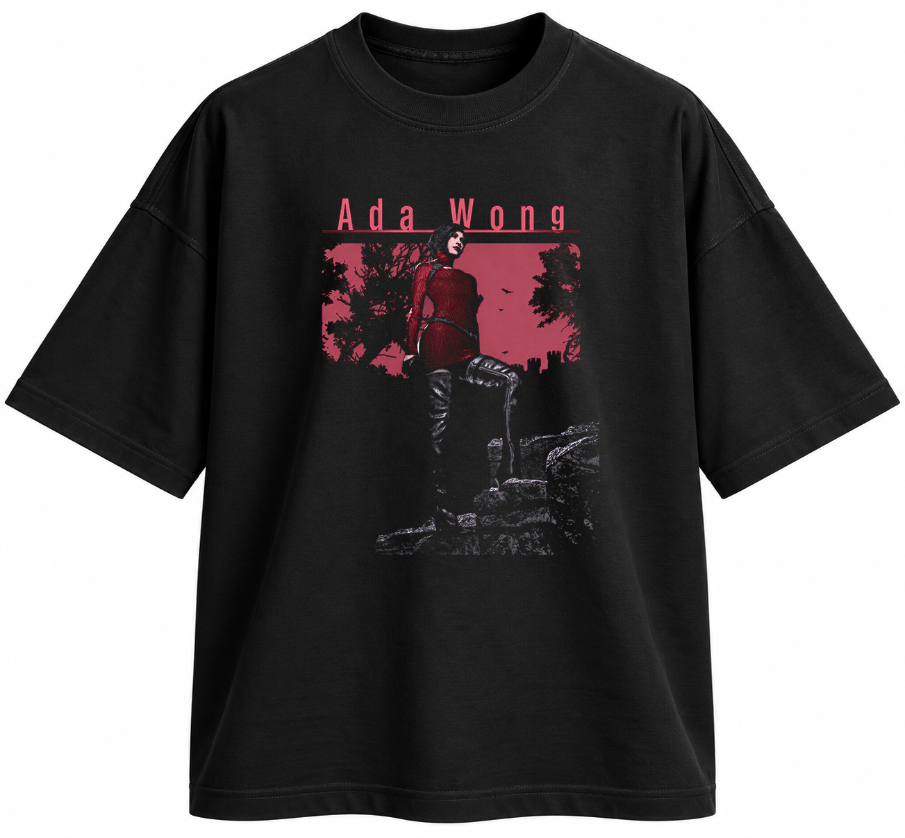 تیشرت گیم رزیدنت اویل Resident Evil طرح Ada Wong – Woman in Red