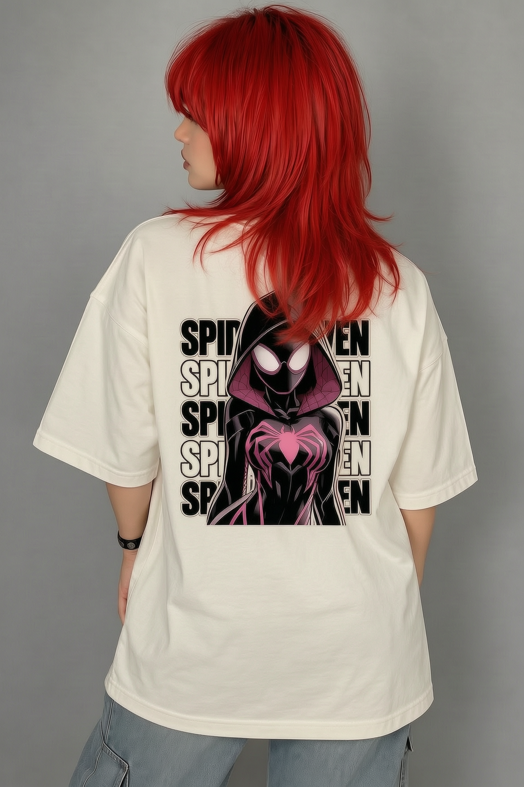 تیشرت اسپایدرمن Spider-Man طرح Spider-Gwen