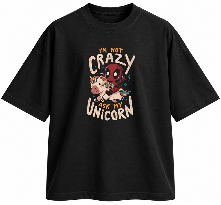تیشرت Deadpool طرح I'm Not Crazy Ask My Unicorn