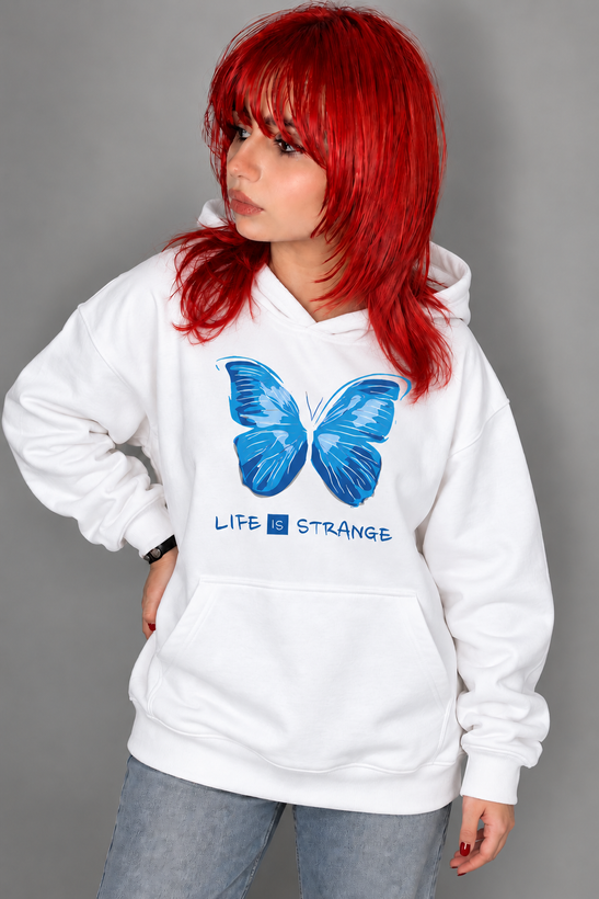 هودی گیم Life Is Strange طرح Blue Butterfly