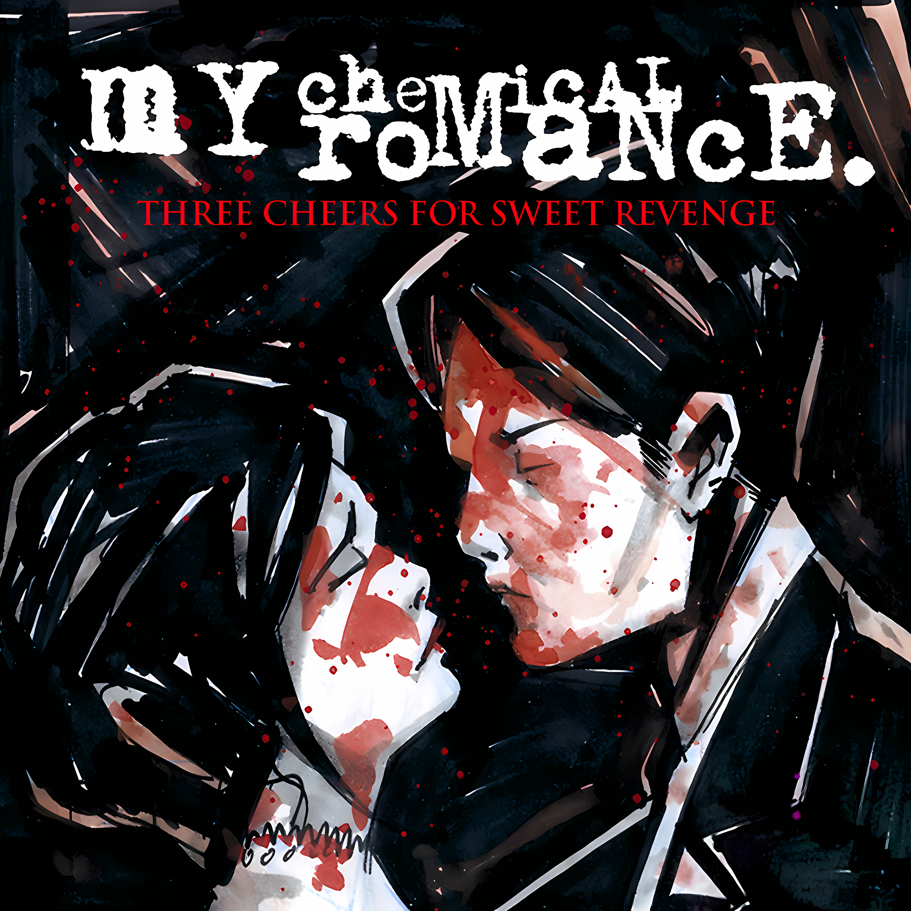 طرح بند مای‌ کمیکال‌ رومنس طرح  آلبوم   My Chemical Romance _ Revenge