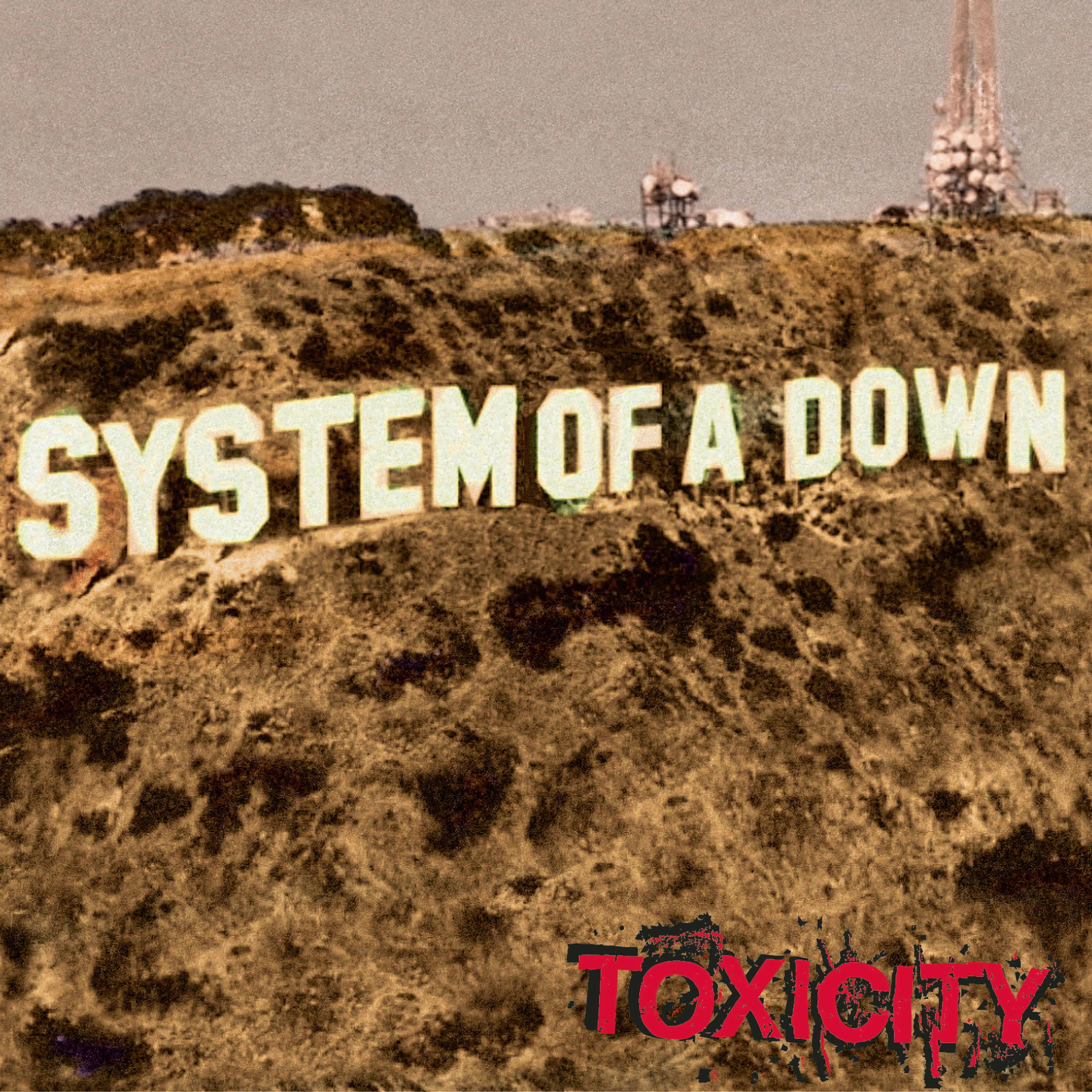 طرح بند سیستم آف ا دون طرح آلبوم System of a Down – Toxicity