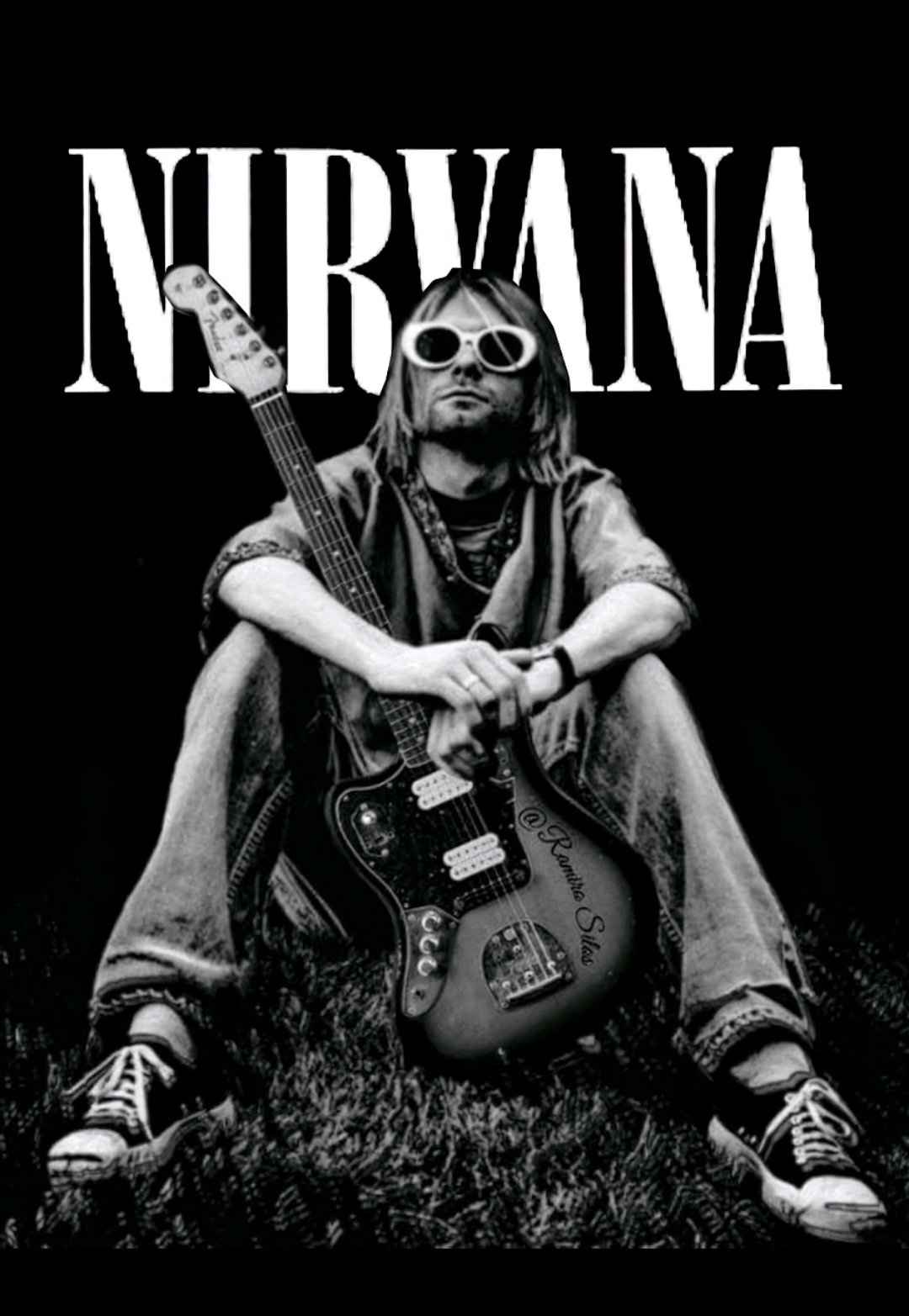 طرح بند نیروانا از کرت کوبین  Nirvana – Kurt Cobain