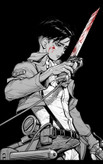 طرح انیمه اتک آن تایتان مدل لیوای Attack on Titan _ Levi