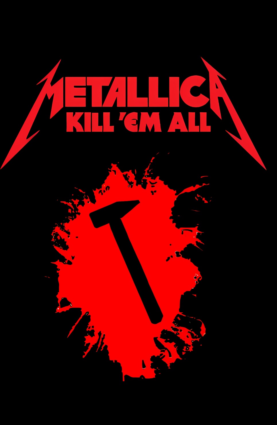 طرح بند متالیکا Metallica Band – Kill 'Em All