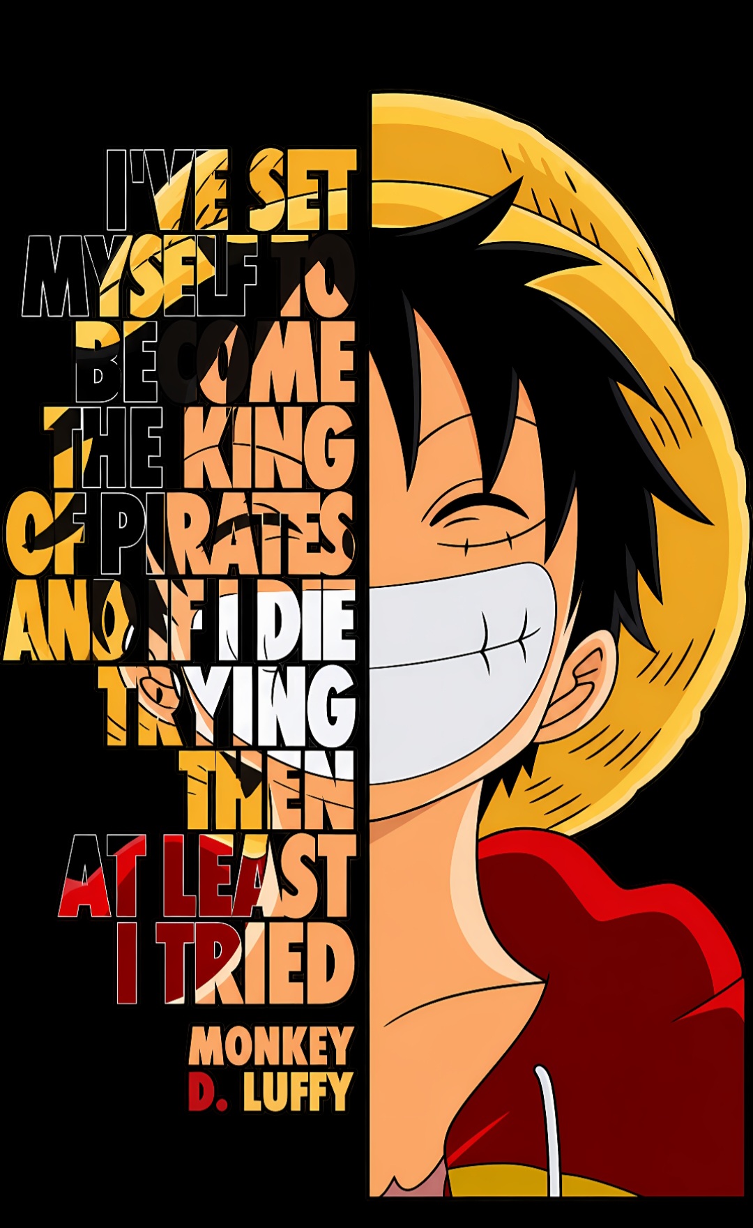طرح انیمه وانپیس مدل لوفی One Piece
