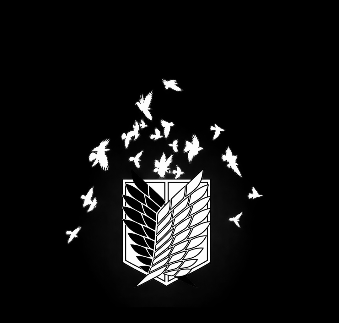 طرح انیمه اتک آن تایتان مدل بال های آزادی Attack on Titan – Wings of Freedom