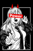 طرح انیمه چینساومن مدل پاور Chainsaw Man – Power