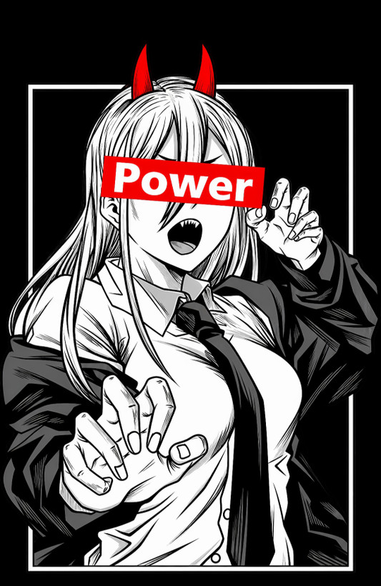 طرح انیمه چینساومن مدل پاور Chainsaw Man – Power