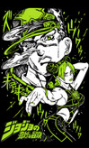 طرح انیمه جوجو JoJo's Bizarre Adventure