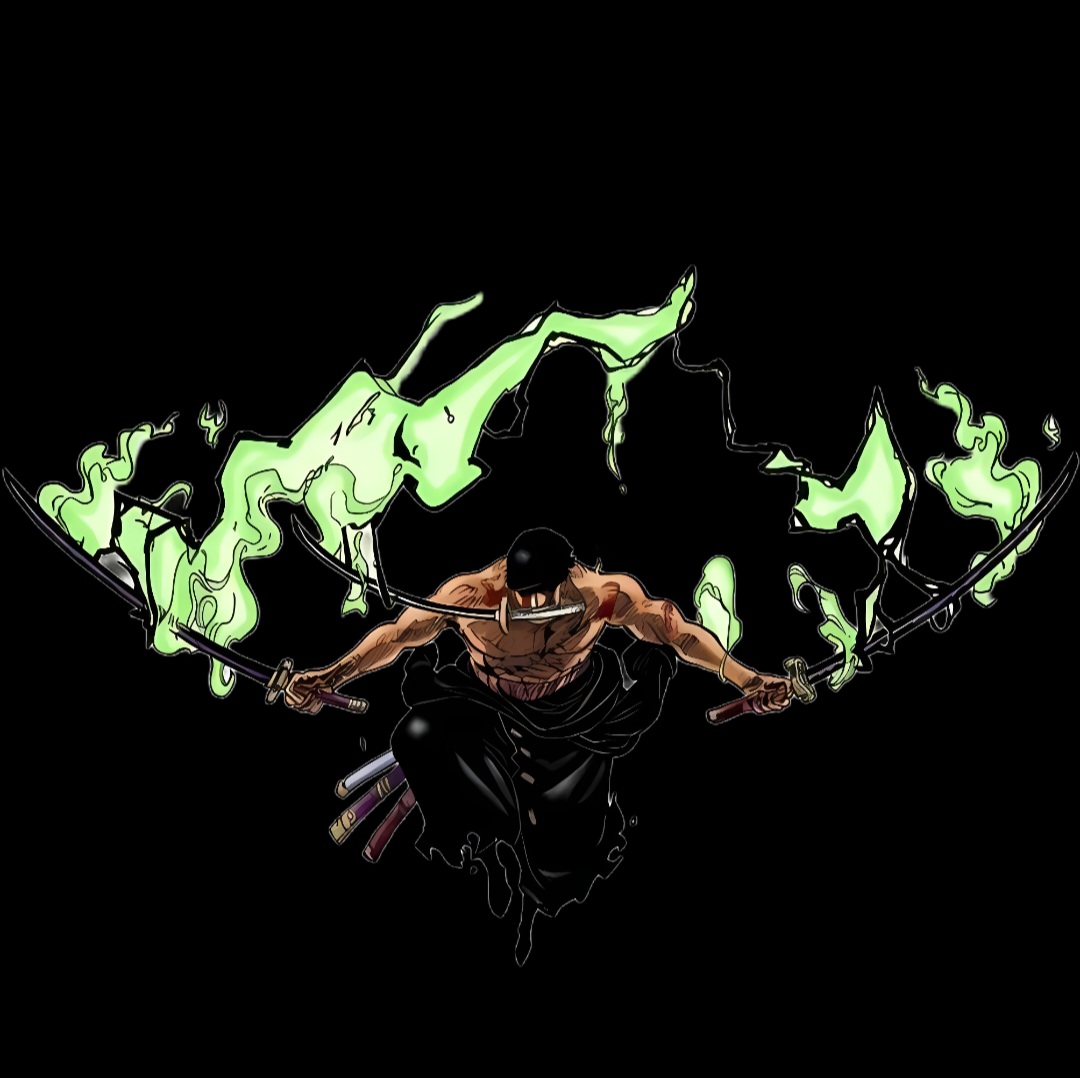 طرح انیمه وانپیس مدل زورو One Piece – Roronoa Zoro