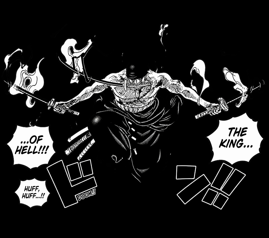 طرح انیمه وانپیس مدل زورو One Piece – Roronoa Zoro