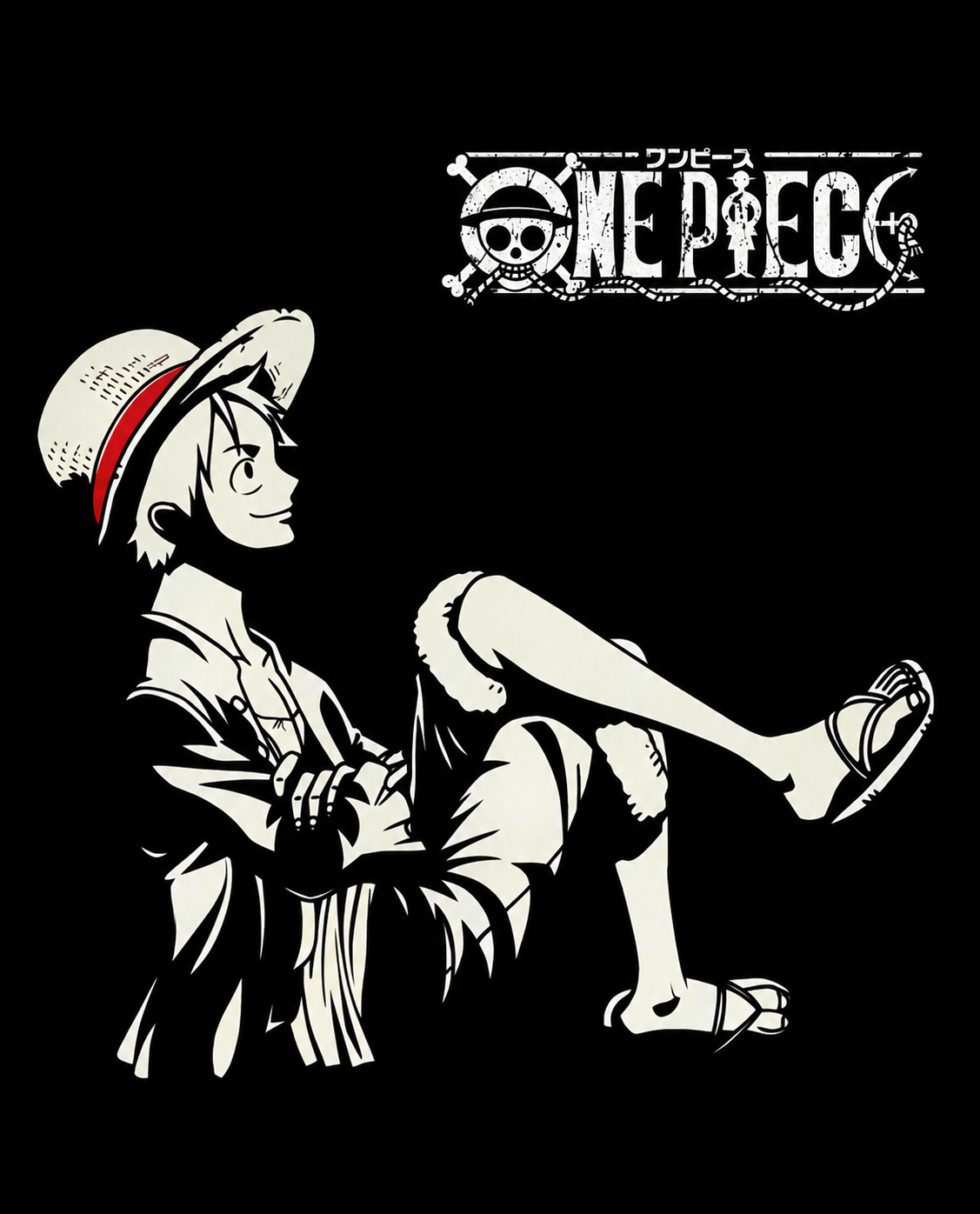 طرح انیمه وانپیس مدل لوفی  One Piece – Monkey D. Luffy