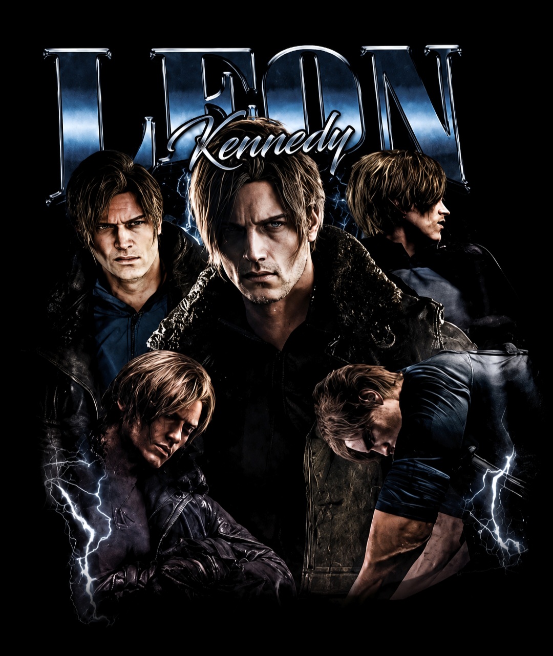 طرح گیم رزیدنت اویل Resident Evil – Leon S. Kennedy