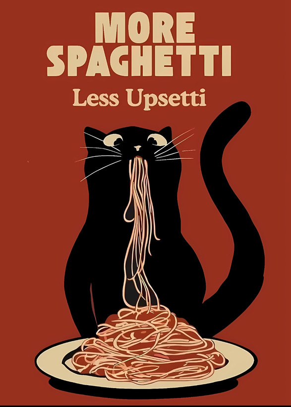 طرح More Spaghetti Less Upsetti