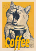 طرح Coffee Cat – Coffee