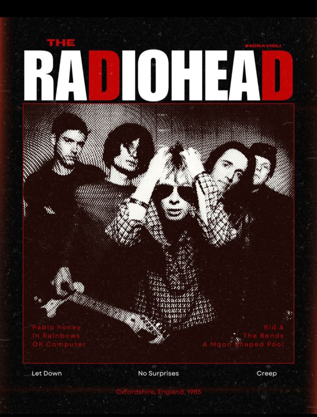 طرح طرح بند رادیوهد Radiohead