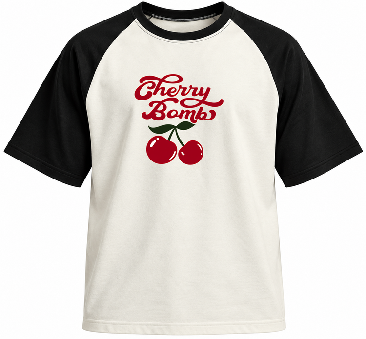تیشرت رگلان بند The Runaways طرح چری بمب Cherry Bomb