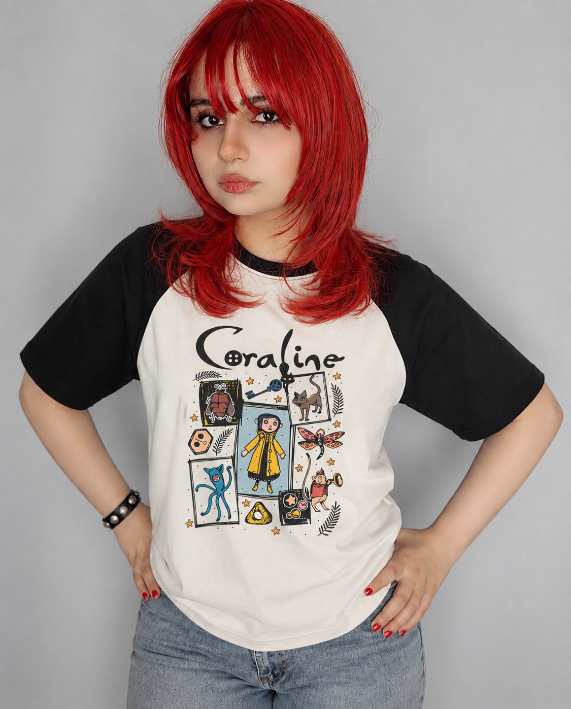 تیشرت رگلان کورالین Coraline