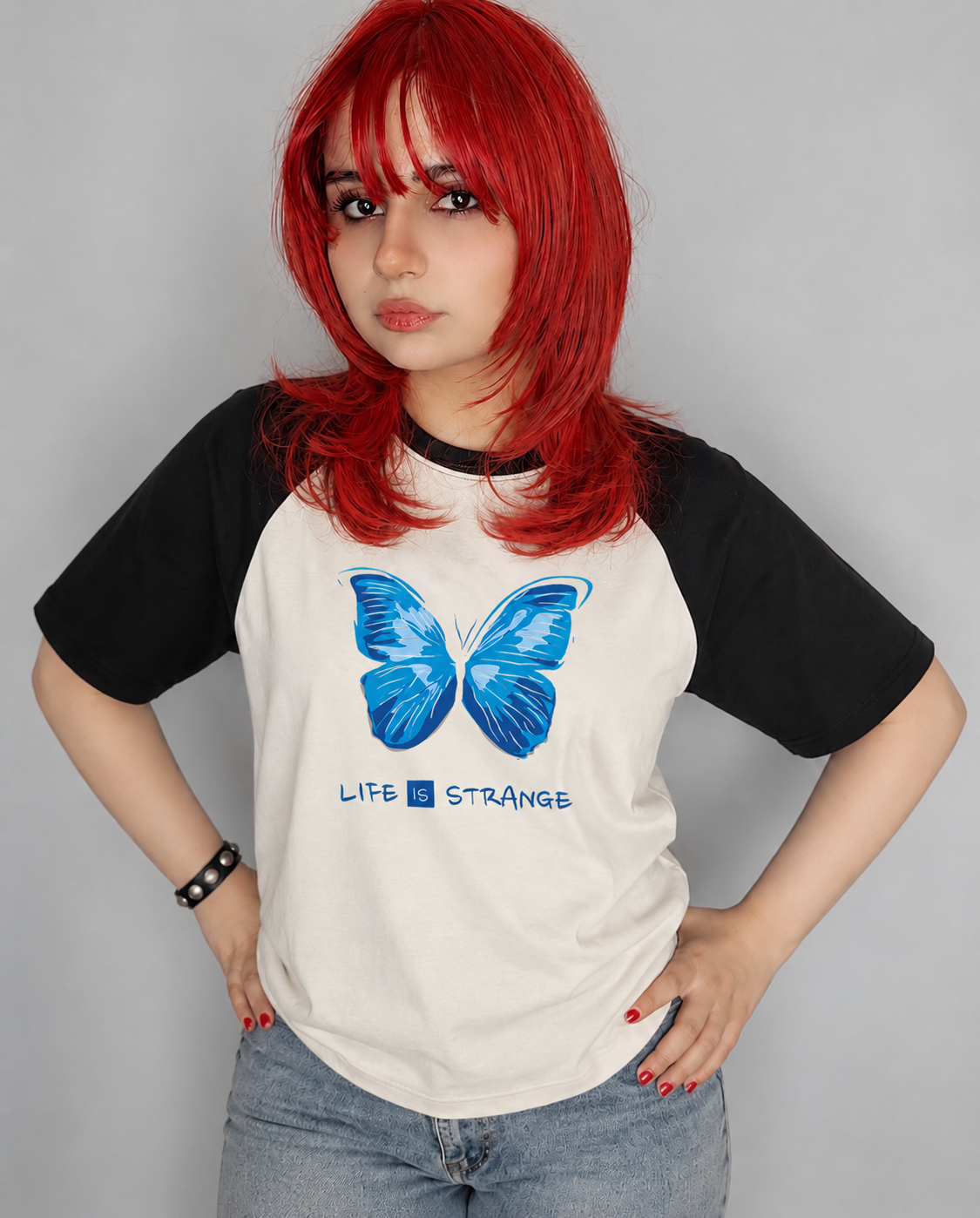 تیشرت گیم Life Is Strange طرح Butterfly